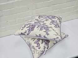 Collection de Tissus Toile Proposals - Ensemble de Deux Housses de Coussin
