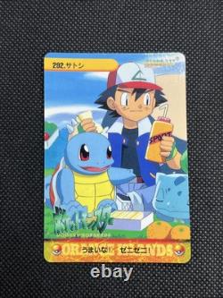 Collection de cartes Anime Carddass Pokémon Pikachu Snorlax 290 291 292 293 Japonaises