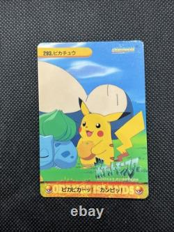 Collection de cartes Anime Carddass Pokémon Pikachu Snorlax 290 291 292 293 Japonaises