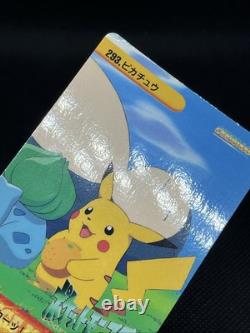 Collection de cartes Anime Carddass Pokémon Pikachu Snorlax 290 291 292 293 Japonaises
