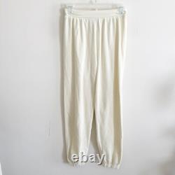 Collection de gaufres SKIMS crème blanche ensemble à capuche zippé et joggers XXS Collection de gaufres SKIMS crème blanche ensemble à capuche zippé et joggers XXS