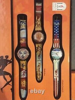 Collection de montres Swatch des Jeux Olympiques Centenaire 1996 - Ensemble de 9 montres