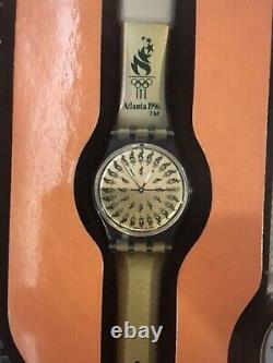 Collection de montres Swatch des Jeux Olympiques Centenaire 1996 - Ensemble de 9 montres