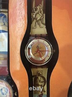 Collection de montres Swatch des Jeux Olympiques Centenaire 1996 - Ensemble de 9 montres