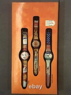 Collection de montres Swatch des Jeux Olympiques Centenaire 1996 - Ensemble de 9 montres