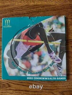 Collection de pièces de 2 livres des Jeux du Commonwealth de 2002 en qualité Belle Épreuve de la Monnaie Royale.