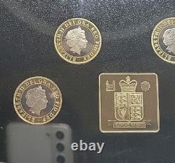 Collection de pièces en jeu de preuves de deux livres £2 du Royaume-Uni des Jeux du Commonwealth de 2002