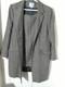 Collections Pour Lesuit Veste Mi-longue En Noir Et Blanc à Chevrons En 2 Pièces Avec