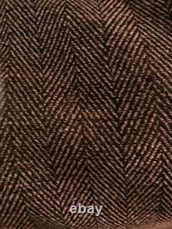 Collections pour LeSuit Veste mi-longue en noir et blanc à chevrons en 2 pièces avec
