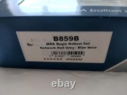 Dapol B859B Ensemble de ballast pour bogie MRA Network Rail gris bleu, neuf	

<br/>
 
