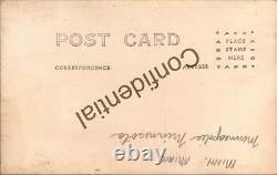 Deux cartes postales photographiques réelles, intérieur d’un magasin de motos et vélos, Minneapolis, MN, RPPC N335