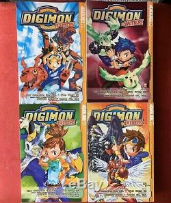 Digimon, Vol. 1 2 3 4 5, Dompteurs 1-4, 1-2 Two Zero (ensemble Complet) English Manga