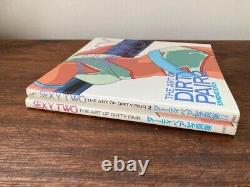 Dirty Pair SEXY TWO Livre de photos 1 & 2 Dirty Pair Art Book 2 Ensemble