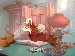 Disney Art Cel De Correspondante Carol Scrooge Deux Noël De Mickey Set