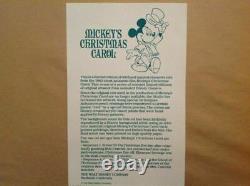 Disney Art Cel’s Matched Set Mickey’s Christmas Carol Scrooge Deux