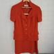 Éblouissante Collection St John Ensemble Tricoté Veste Orange Rouille Taille Jupe (10) Veste (6)