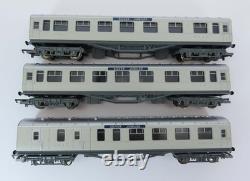 Échelle OO Hornby R4168 lot de 3 voitures Pack Silver Jubilee