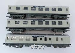 Échelle OO Hornby R4168 lot de 3 voitures Pack Silver Jubilee