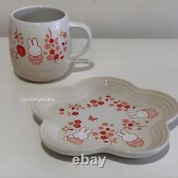 Édition limitée Le Creuset Miffy-x-Le Creuset ensemble tasse et assiette en deux pièces