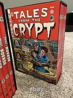 Ensemble De Deux Voûte De L’horreur, Tales Of The Crypt Hardcover Coffret Ec Comics Rare