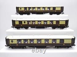 Ensemble Hornby Pullman de 3 voitures Cygnus, Ibis et Minerva avec éclairage (non utilisé) état neuf