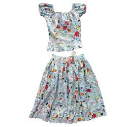 Ensemble Jupe Florale Premier Gel Dapper Day Ayumi Takahashi M NWT