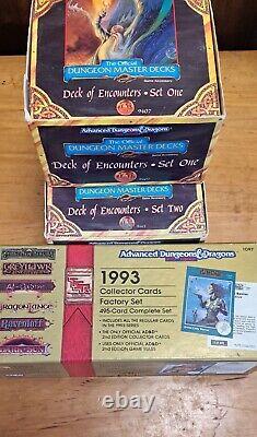 Ensemble Maître de Donjons & Dragons un et deux avec 1993 Collection d'Usine.
