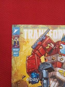 Ensemble? Transformers #7 (2024) Deux couvertures de Jonboy Meyers Image Comics