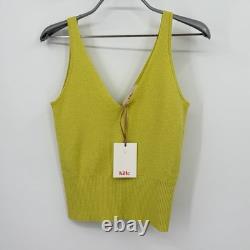 Ensemble assorti Rei de Kilte Collection : veste entièrement zippée et débardeur en coton et cachemire, taille 0/XS, 510 $