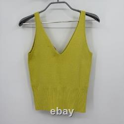 Ensemble assorti Rei de Kilte Collection : veste entièrement zippée et débardeur en coton et cachemire, taille 0/XS, 510 $
