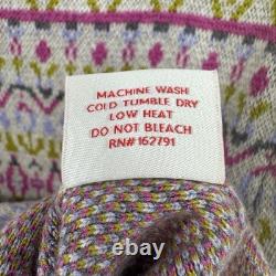 Ensemble assorti débardeur et cardigan en maille jacquard Fair Isle Goldie de Kilte Collection – taille XS