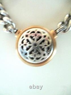 Ensemble collier-boucles d’oreilles-bracelet bicolore Brighton FERRARA (R$228) neuf avec étiquette/pochette