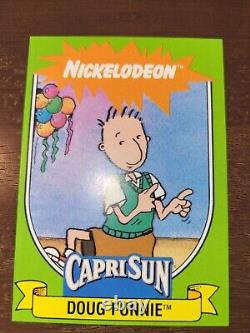 Ensemble complet CapriSun Nickelodeon de 1991 (22 cartes) RC Vintage MTV Rugrats Doug MP