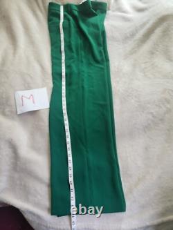 Ensemble coordonné Zara Veste droite Taille L + Pantalon Taille M Collection ZW Vert Neuf avec étiquettes
