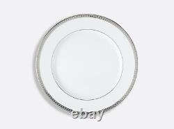 Ensemble de 2 assiettes à dîner Bernardaud ATHENA PLATINE
