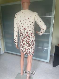 Ensemble de cardigan en laine féminine florale romantique vintage de la collection Hugo Buscati