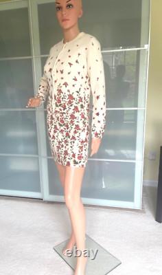 Ensemble de cardigan en laine féminine florale romantique vintage de la collection Hugo Buscati