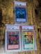 Ensemble De Cartes Dieu Yu-gi-oh Obélisque/slifer/ra Lc01-en001/2/3 Psa 9 Mint Qcsr