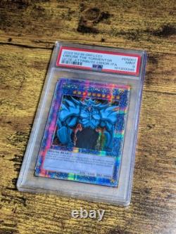 Ensemble de cartes Dieu Yu-Gi-Oh Obélisque/Slifer/Ra LC01-EN001/2/3 PSA 9 MINT QCSR