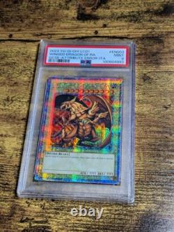 Ensemble de cartes Dieu Yu-Gi-Oh Obélisque/Slifer/Ra LC01-EN001/2/3 PSA 9 MINT QCSR
