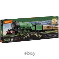 Ensemble de chemin de fer modèle Hornby Flying Scotsman R1255M Édition 100 ans