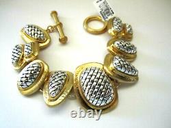 Ensemble de collier, boucles d'oreilles et bracelet Brighton FERRARA (MSRP 234 $) NWT/Pochette