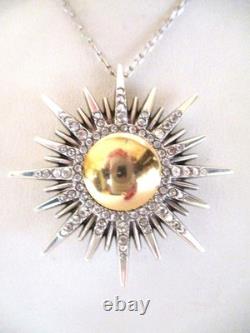 Ensemble de collier, boucles d'oreilles et bracelet Brighton SUNGLOW bicolore (MSR 238 $) NWT/Pochette