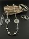 Ensemble De Collier Long, Bracelet Et Boucles D'oreilles Brighton Temple Bicolore