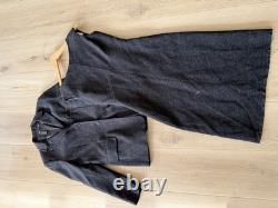 Ensemble de costume blazer en mélange de laine BCBG Max Azria gris taille 4 6