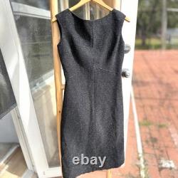 Ensemble de costume blazer en mélange de laine BCBG Max Azria gris taille 4 6