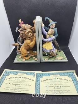 Ensemble de deux serre-livres Le Magicien d’Oz de Bradford Exchange 2010