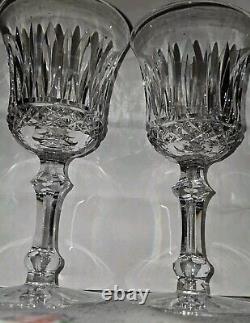 Ensemble de deux verres à vin en cristal Waterford vintage