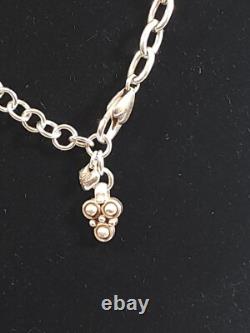 Ensemble de fleurs en cristal rétro de Brighton avec collier réversible bicolore et bague