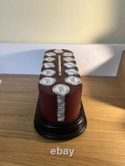 Ensemble de jetons de poker en bois WPT de 300 jetons, 2 paquets de cartes